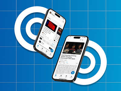 Accessible News - UI Home Page app design ui