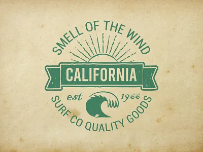 California surf co vintage t-shirt design california surf co custom t shirt design graphic design graphic t shirt illustration logo summer t shirt surfing badge logo typography vector vintage surfing t shirt
