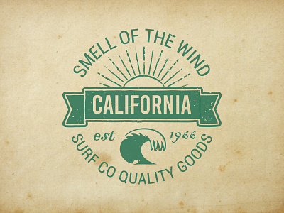 California surf co vintage t-shirt design california surf co custom t shirt design graphic design graphic t shirt illustration logo summer t shirt surfing badge logo typography vector vintage surfing t shirt