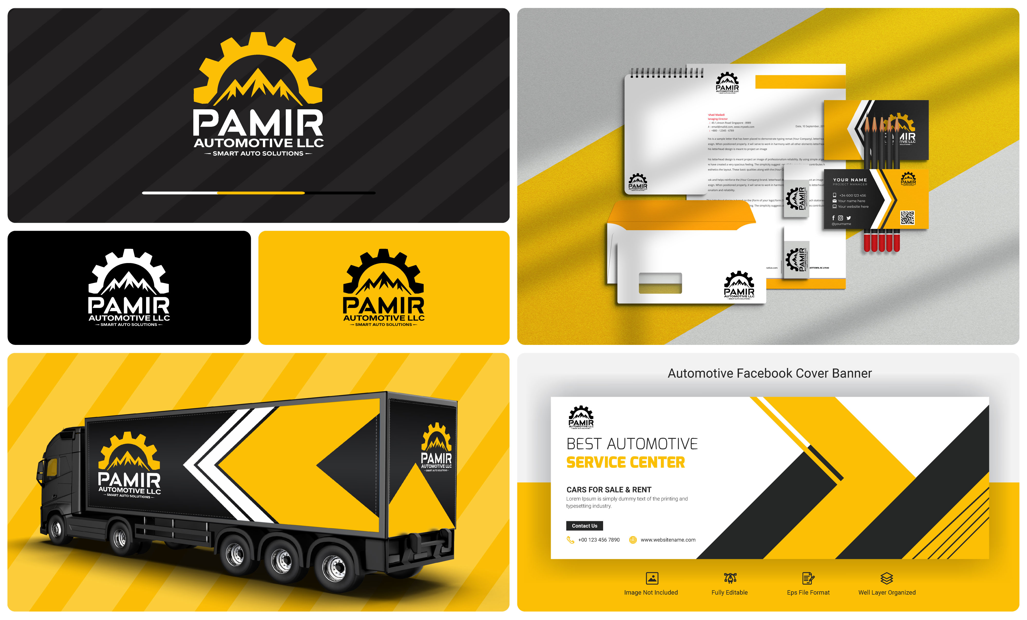 Example of I Will Design Logo And Brand Identity