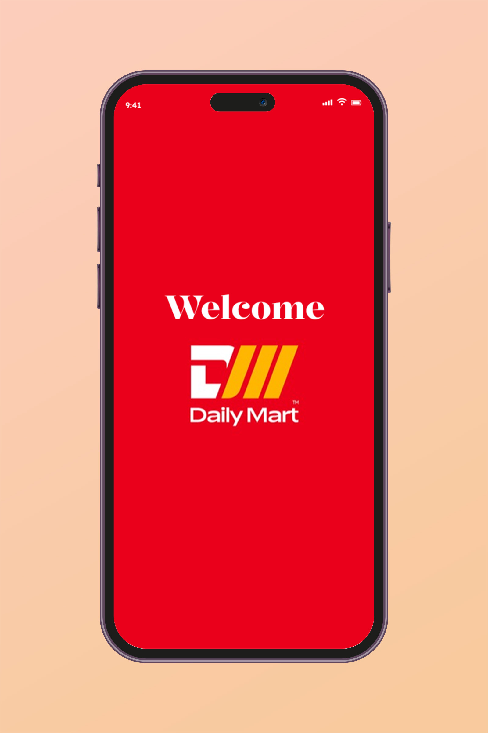 Daily Mart App Design
