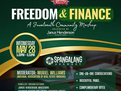 Freedom & Finance Flyer