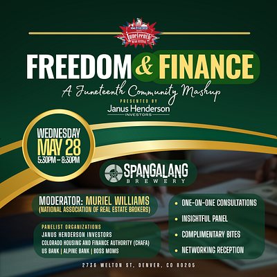 Freedom & Finance Flyer