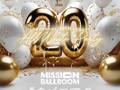 20th All White Party