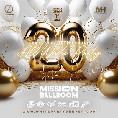 20th All White Party