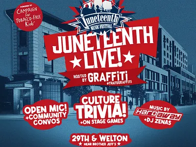 Juneteenth Live Promo