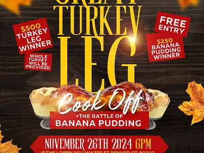 Great Turkey Leg Cook Off