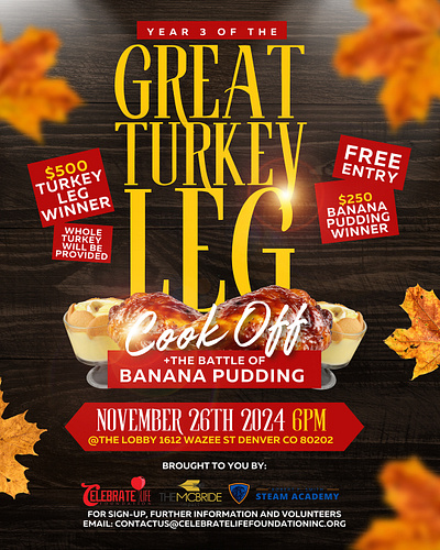 Great Turkey Leg Cook Off