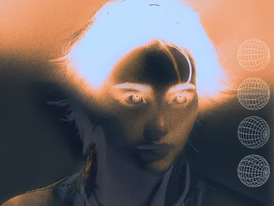 ETHEREAL creativeposter digitalart ethereal graphicdesign modernposter posterdesign