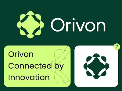 Orivon – Modern Innovative Growth Logo abstract logo ai logo brand identity branding crypto logo design futuristic logo geometric logo innovative logo logo logotype minimal logo modern logo professional logo startup technology visual identity web3 logo