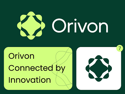 Orivon – Modern Innovative Growth Logo abstract logo ai logo brand identity branding crypto logo design futuristic logo geometric logo innovative logo logo logotype minimal logo modern logo professional logo startup technology visual identity web3 logo