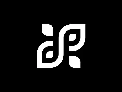 Simple S, P, and Leaf Logo Design graphic design leaf leaves letter logo monogram p s sp