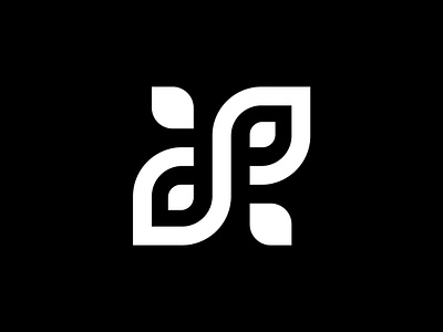 Simple S, P, and Leaf Logo Design graphic design leaf leaves letter logo monogram p s sp