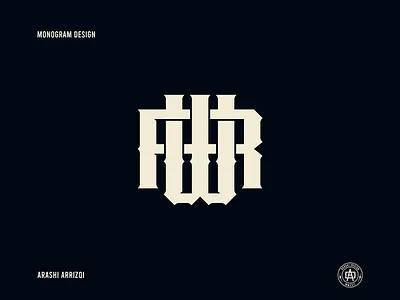 Letter RW Monogram Logo Design apparel badge branding design graphic design illustration lettermark logo logo designer logodesign logomaker logotype monogram monogramlogo typography vector