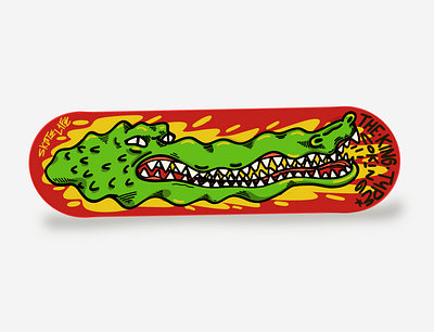 THE KING OF TYPE/SKATE BRAND branding creative design illustratiom illustration illustration art director design vector
