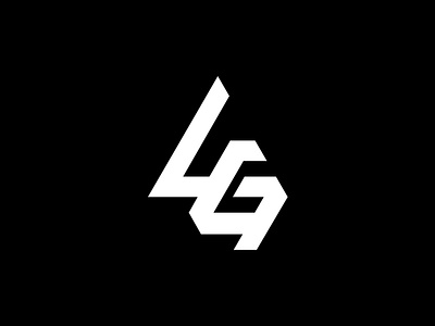 Monogram LG Logo Design. graphic design lg letter lg logo logo monogram