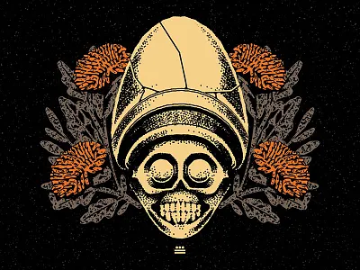 Día de Muertos cartoon character design graphic design illustration skull vector