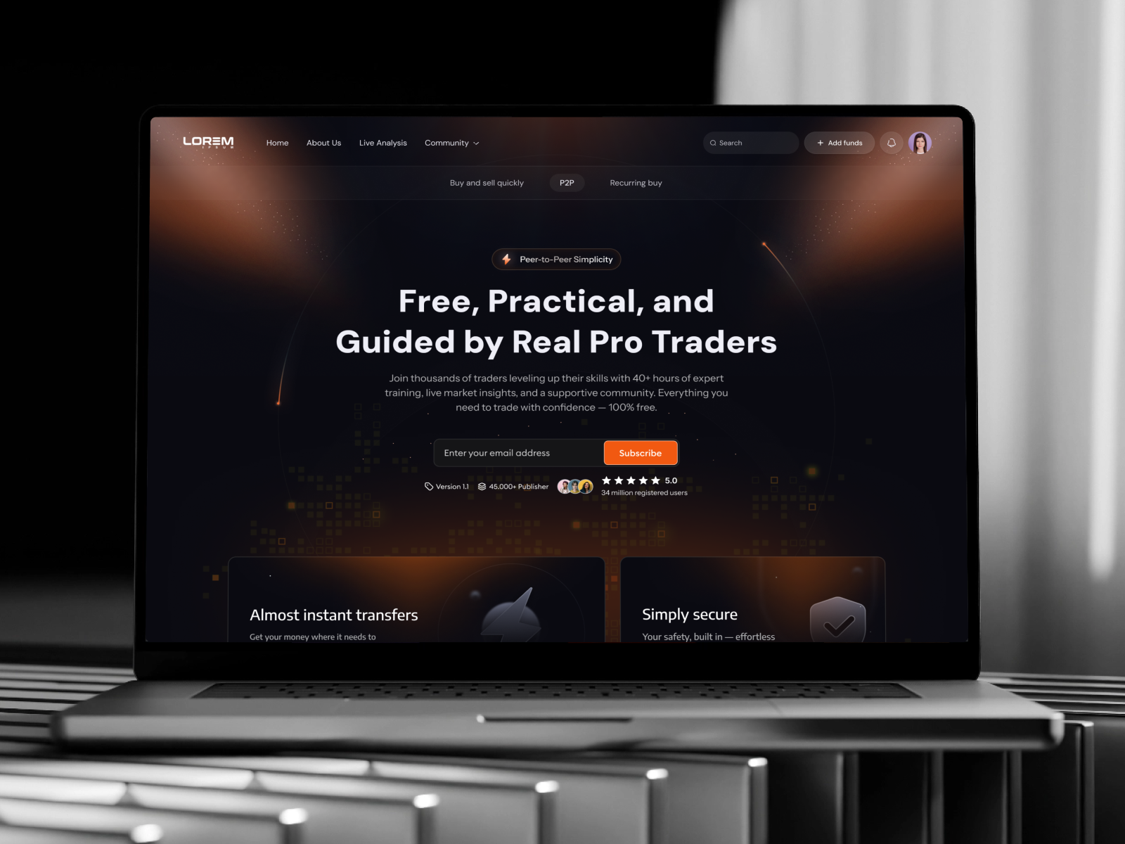 Example of Website Design