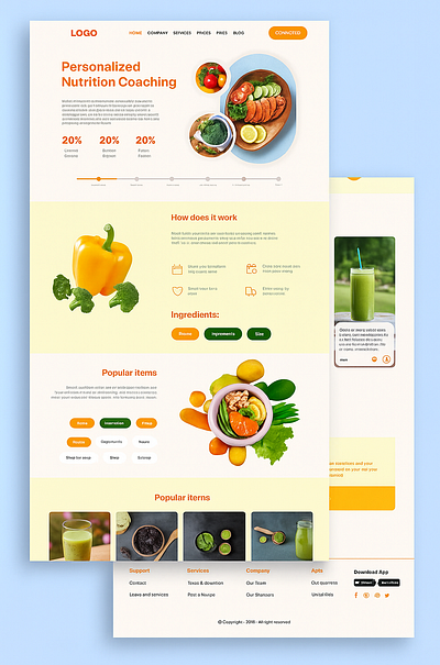 Nutrition-website,Nutrition,Website smallbusinessgermany