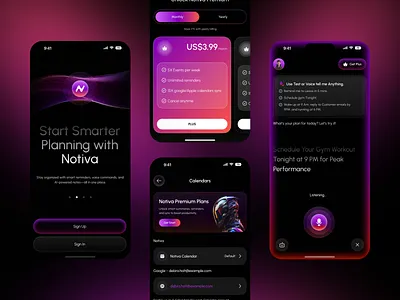 AI Chatbot Mobile App ai ai assistant ai design app app design artificial intelligence best app design best ui bot chat app chatbot chatgpt mobile app mobile app ui modern app ui modern ui ui ux voice ui voice visualization