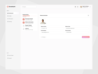 NDIS - Onboarding UI clean crm dashboard dashboard ui erp modern ndis onboarding card ui onboarding dialog onboarding experience onboarding flow onboarding modal onboarding popup onboarding ui product product design saas software ui design web app