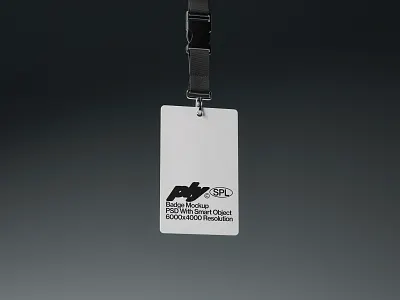 Badge mockup by Ply 3d 3d mockup branding design graphic design illustration logo mockup ui