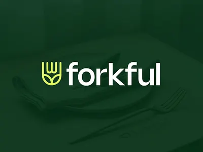 Forkful brand identity brand identity design branding branding designer creative logo graphic design logo logo design logo mark logos minimal logo minimalist logo modern logo modern style logo resturant branding resturant logo