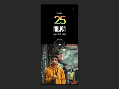 Onboarding Animation analytics animation interaction design mobile swipe interaction onboarding onboarding animation streaming app video app animation