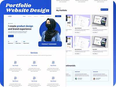Personal Portfolio Website Design professional design