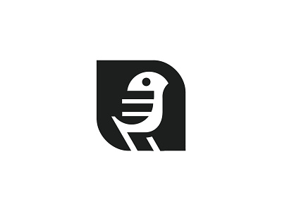 Minimalist modern bird sparrow logo anhdodes animal bird branding design dove flying graphic design logo logo design logo designer logodesign minimalist logo negative space logo pigeon sparrow