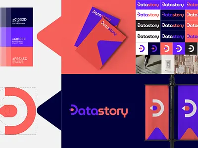 DataStory : CaseStudy brand identity branding case study data logo data story design dribbble dribbble best shot flat graphic design logo logo brand logo stylecape mongolia sane design story logo vector visual identity