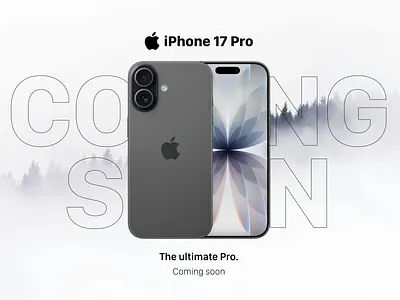 DailyUI - Coming Soon apple coming soon dailyui figma mobile ui uiux ux
