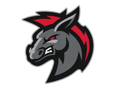 Donkey Mascot Logo athletic logo branding club logo donkey donkey logo donkeys esport esportlogo gaming graphic design horse horse logo illustration logo mascot sports sports logo team team liquid team logo