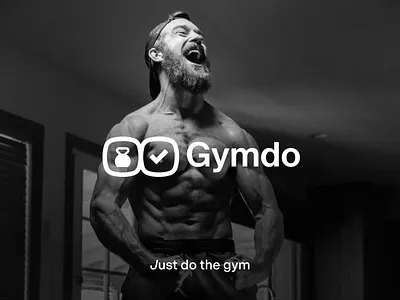 Gym app branding app icons branding gym gym app gymdo logo logomark rep counter typeface logo workout