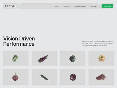 Hero Redesign of the Focal website ai hero ai website belgium design framer graphic design hero redesign hero section ui ux web design
