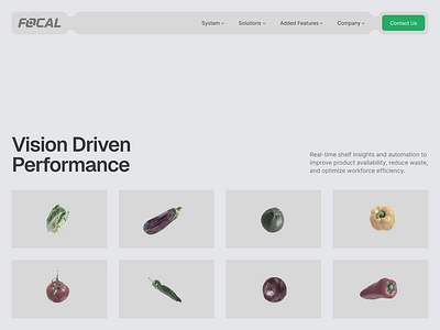 Hero Redesign of the Focal website ai hero ai website belgium design framer graphic design hero redesign hero section ui ux web design