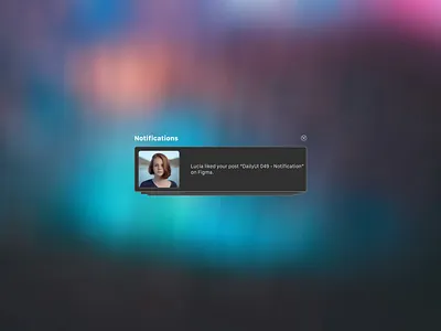 DailyUI 049 - Notifications dailyui figma notification ui ux