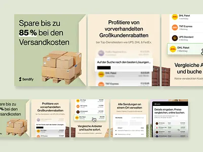 Sendify - Carousel Ad Design instagram ads