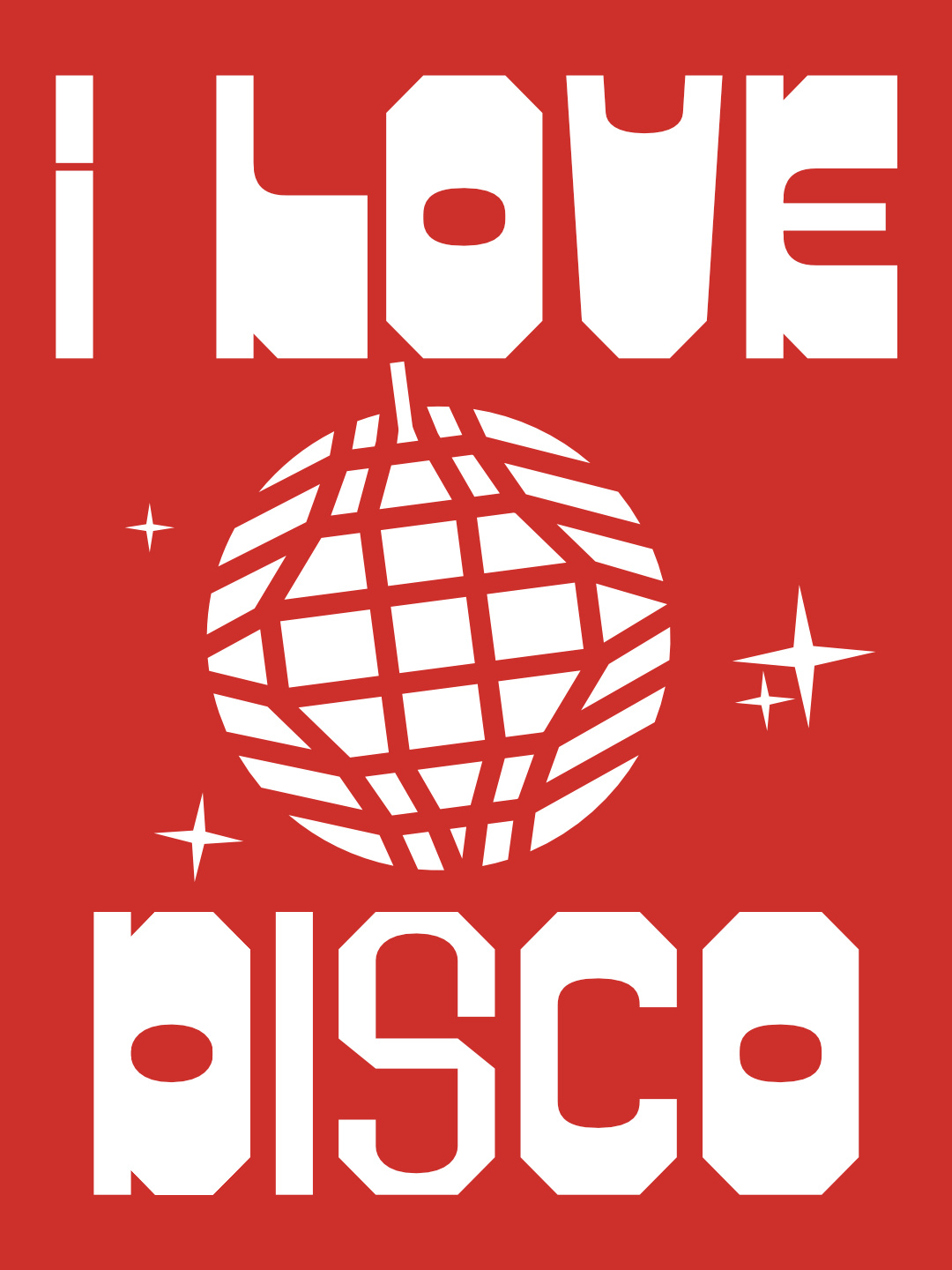 I LOVE DISCO 60s 70s 80s 90s band design disco dj festival font graphic design logo logotype music party retro type typeface typography
