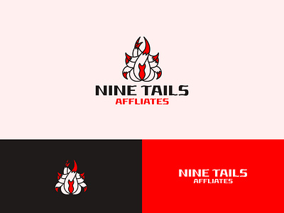 Nine tails affiliates - Digital marketing agency affiliate marketing agency app icon logo branding business character logo company design digital digital marketing fox logo growth logo logo design macot logo marketing minimalist logo nine tails platform service