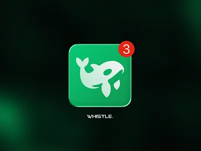 Logo & Icon Design – Whistle Platform branding icon identity logo logotype ui ux