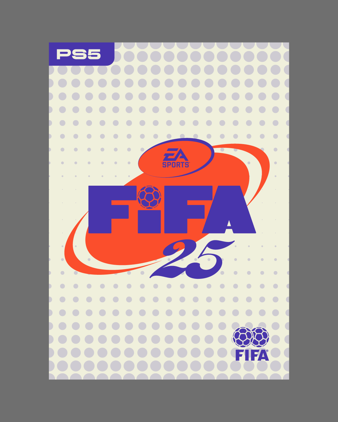 FIFA 2025 Retro Inspired Cover branding cover design easports faelpt fifa fifa2025 illustration instagram lettering type typedesign typography ui
