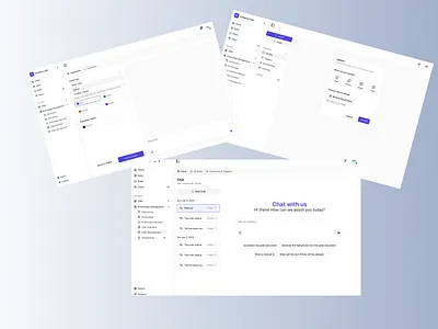 knowledge management UI chatbot kms