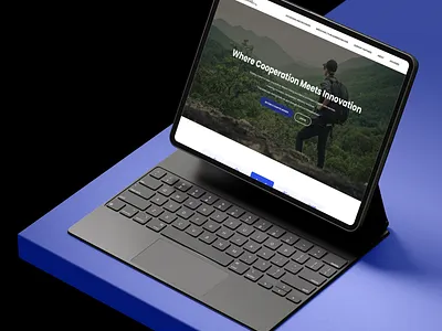 Open Networks.org Webpage branding clean collaboration company cost savings graphic design increased accesibilty landing page logo minimal modern open networks.org promoting innovation security reliability success uiux webpage