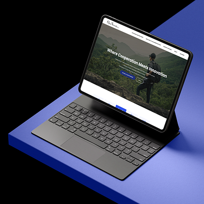 Open Networks.org Webpage branding clean collaboration company cost savings graphic design increased accesibilty landing page logo minimal modern open networks.org promoting innovation security reliability success uiux webpage