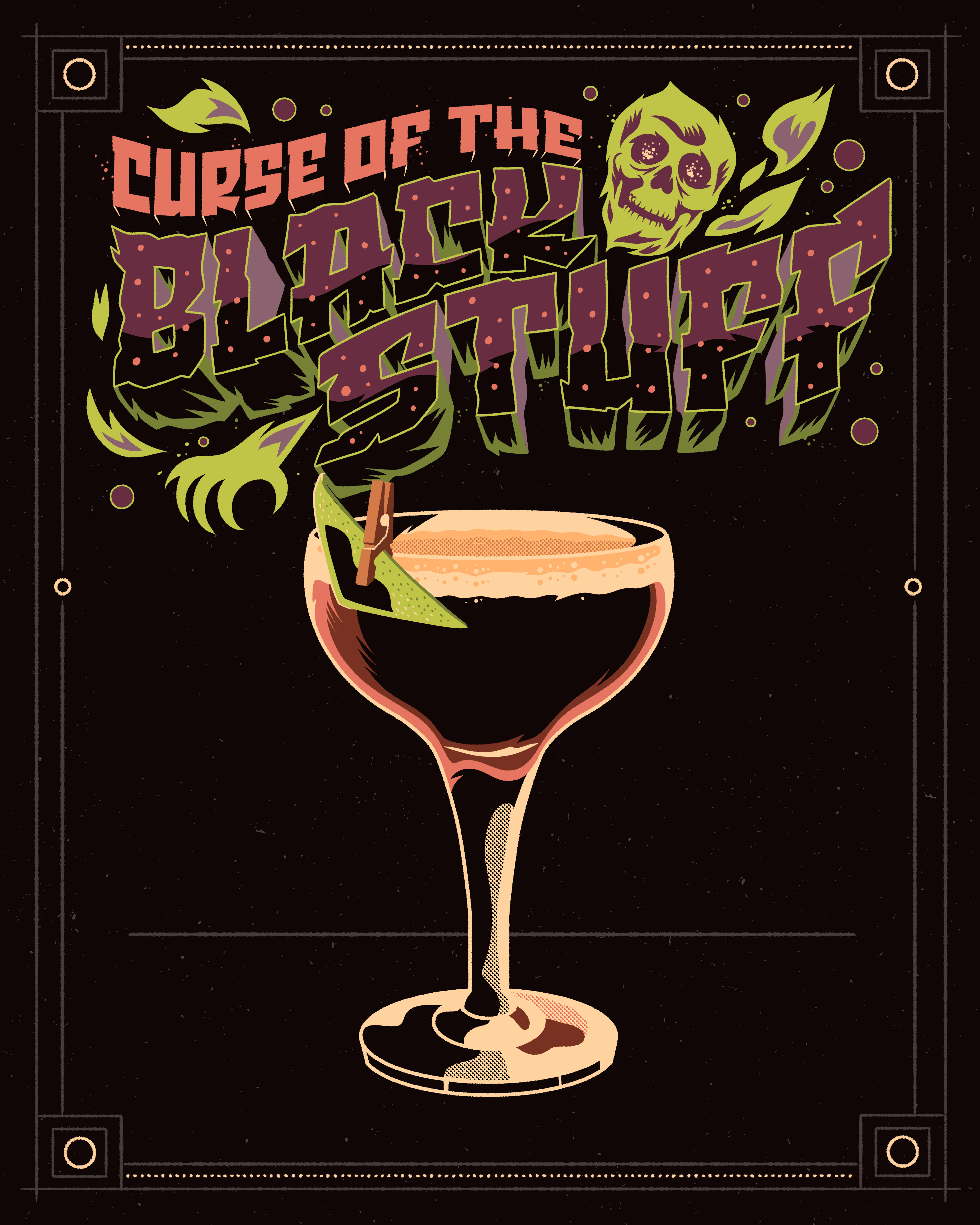 Eleven Dublin Cocktail Menu advertising branding cocktail menu design graphic design illustration menu design menu illustration typography typography illustration