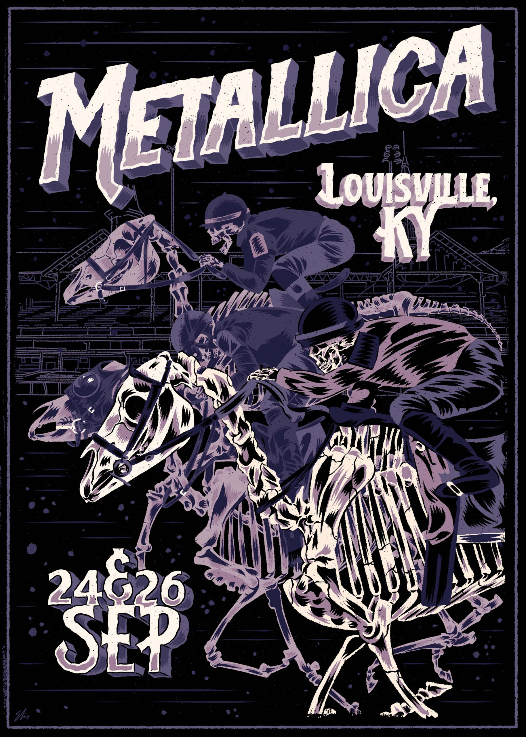 Metallica Posters design gig poster gig poster art graphic design illustration metallica poster poster design poster illustration typography