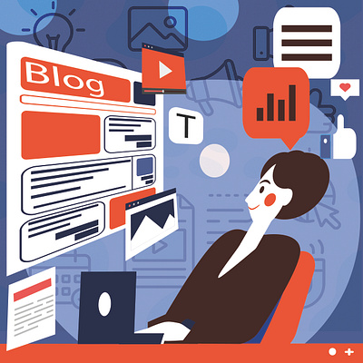 Content marketing has a thousand forms. design graphic graphic design illustrated illustration vector