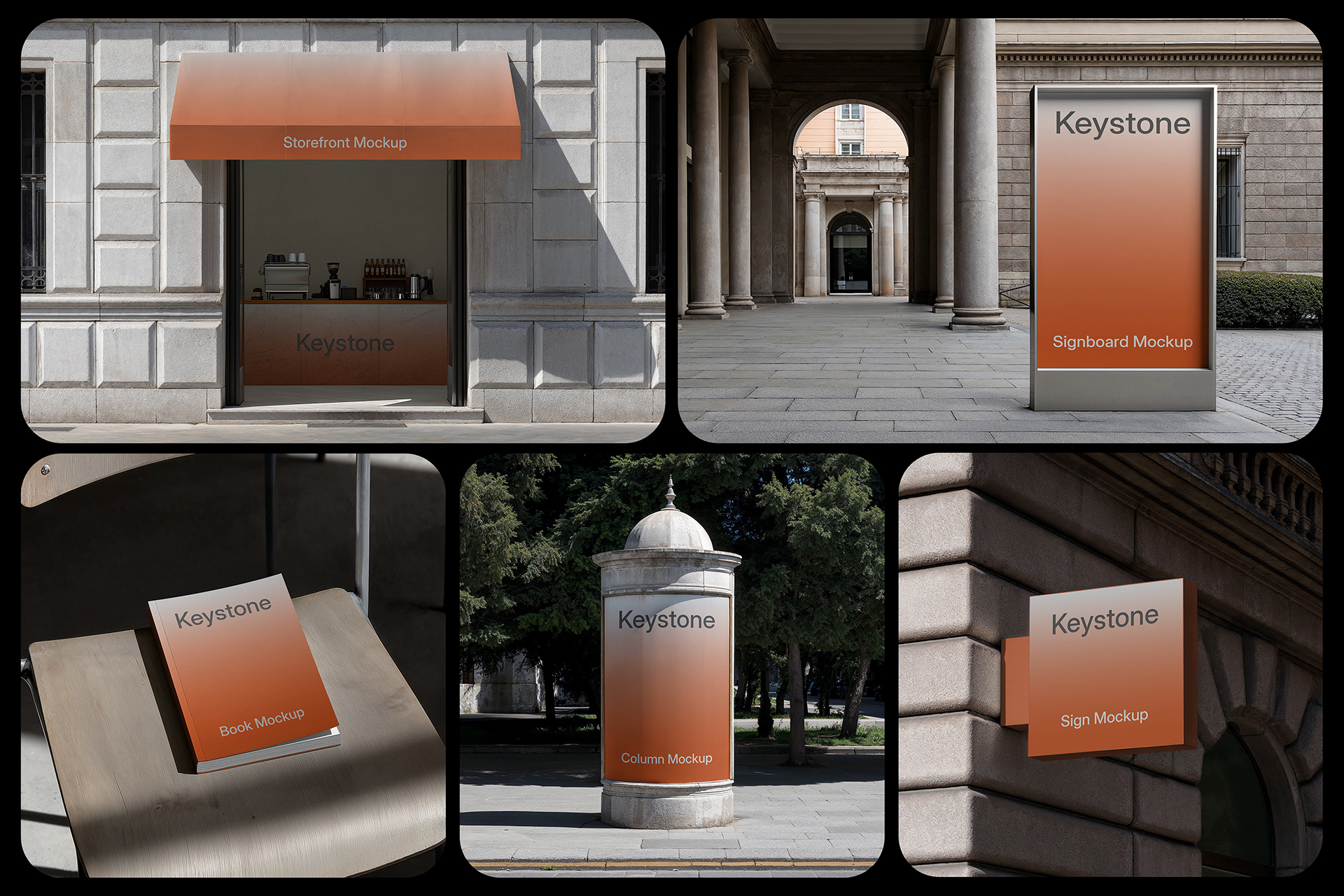 NEW! City Branding Mockups / Keystone Series 3d animation branding design download free freebie graphic design illustration logo mockup mockup cloud mockupcloud motion graphics ui