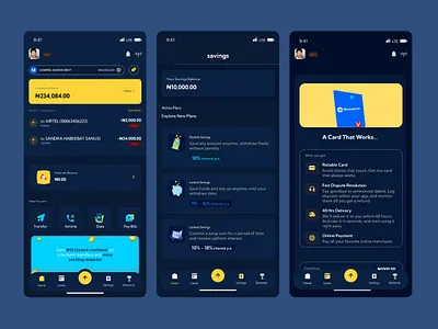 Moniepoint app animation branding design ui ux